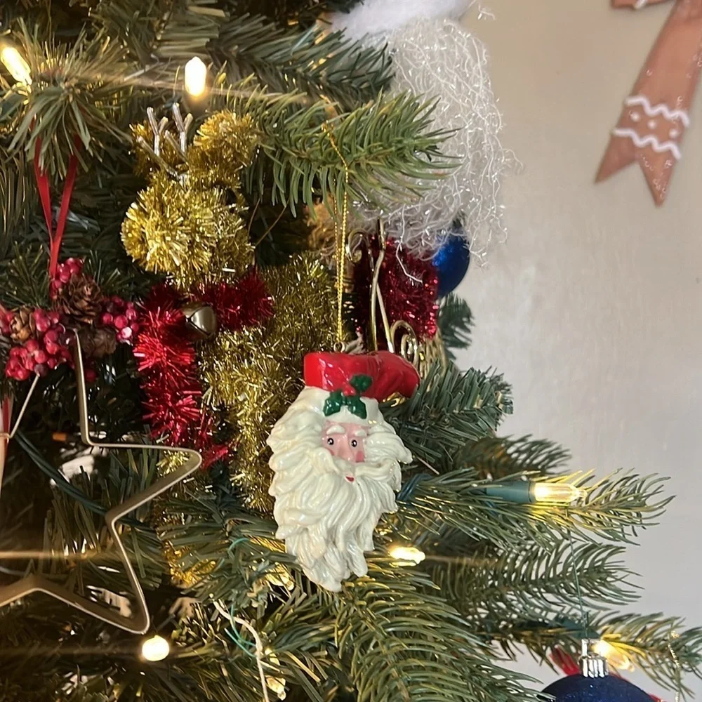 ❤️ Vintage Santa Clause Heavy Duty Ornament